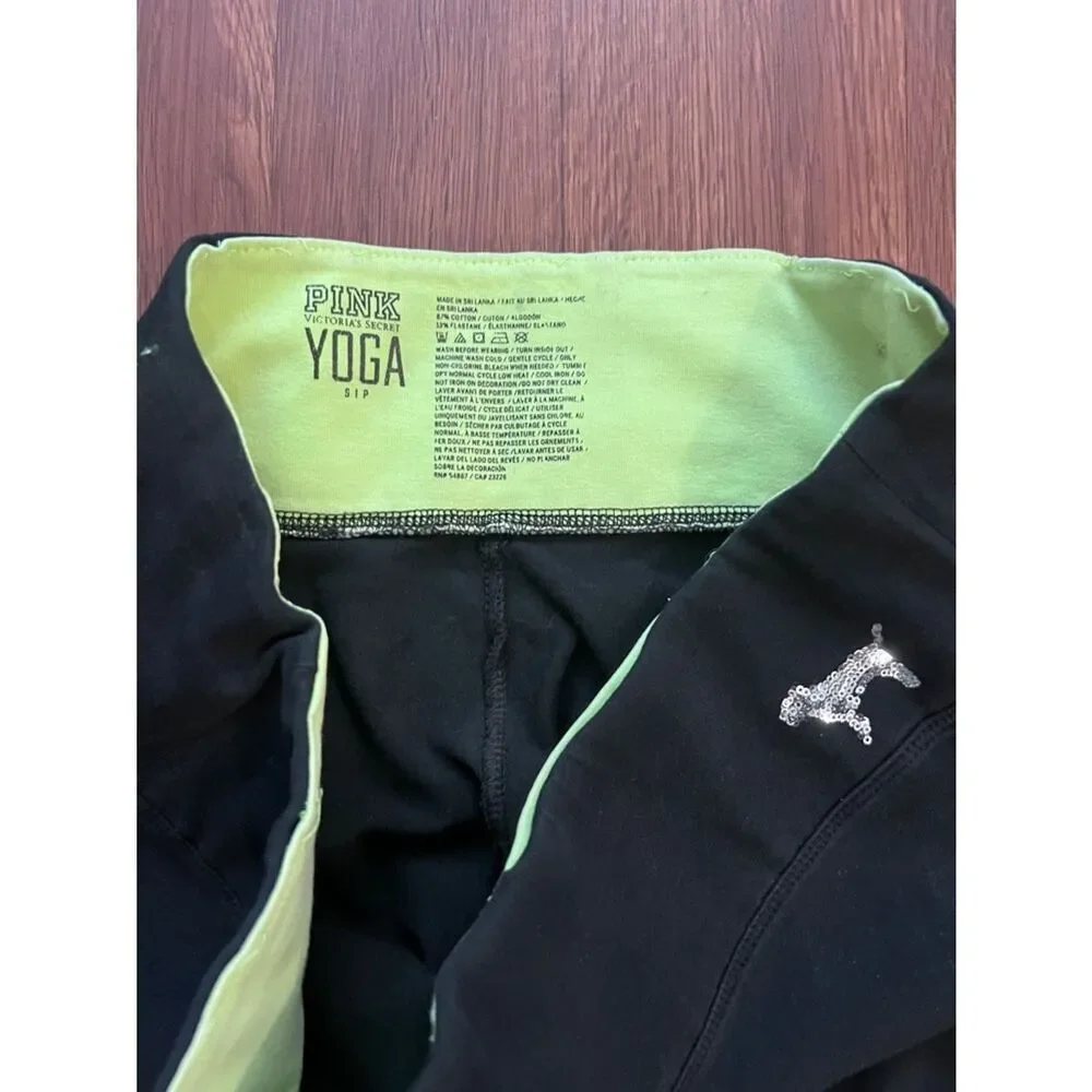 VS PINK BLING NEON COLORBLOCK OUTFIT SET S